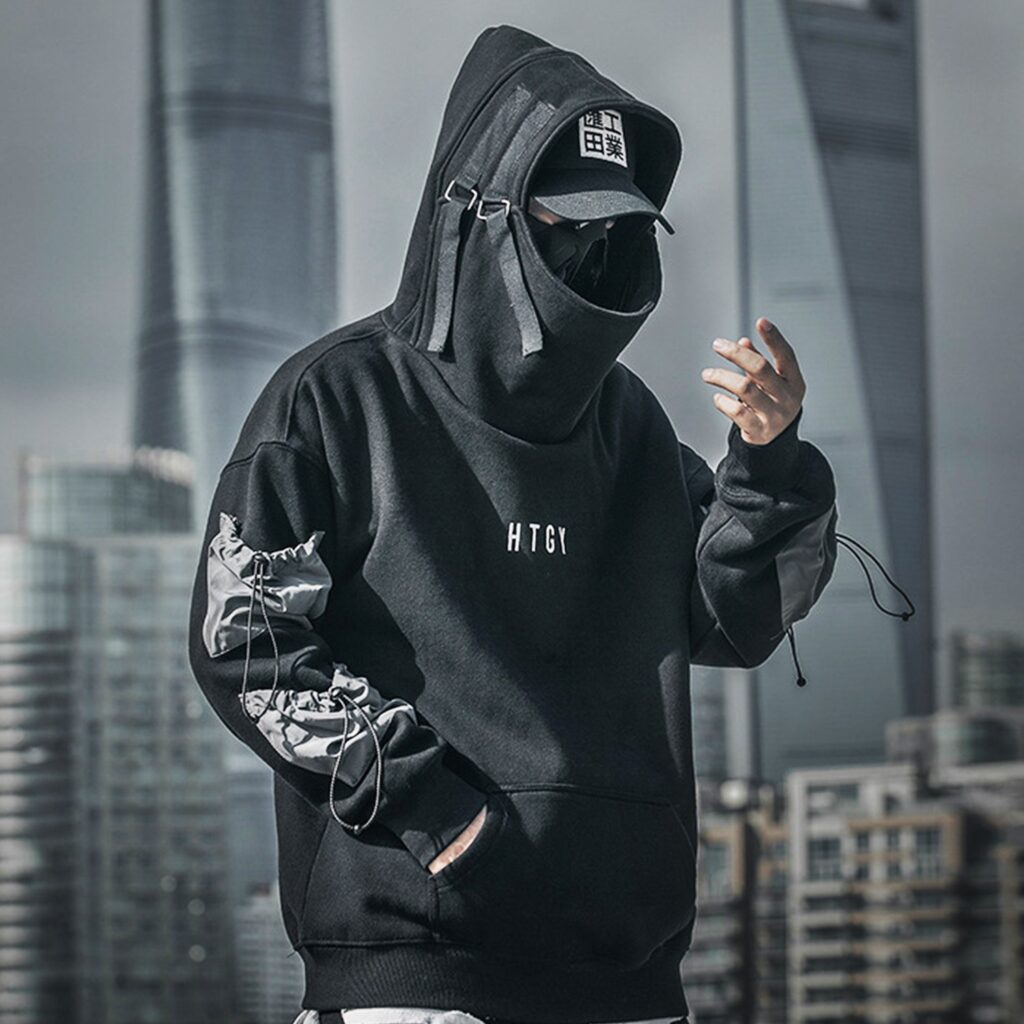 Hoodie Techwear   X Techwear