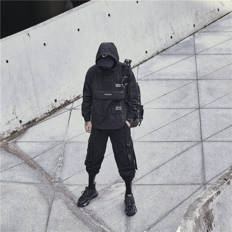 Veste Techwear | Cyberpunk Clothes, Techwear Outfits, Cyberpunk Fashion